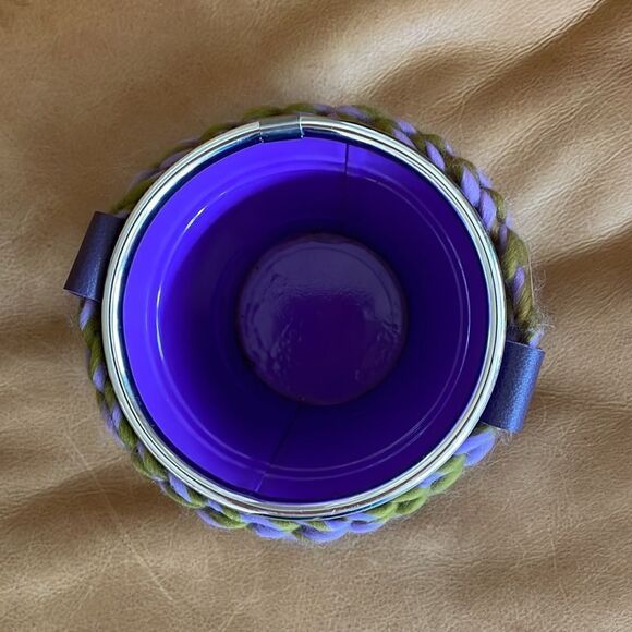 Knitted pot plant cover and pot - Picture 3 of 9